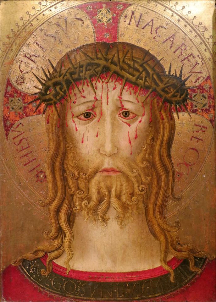 christ crowned with thorns